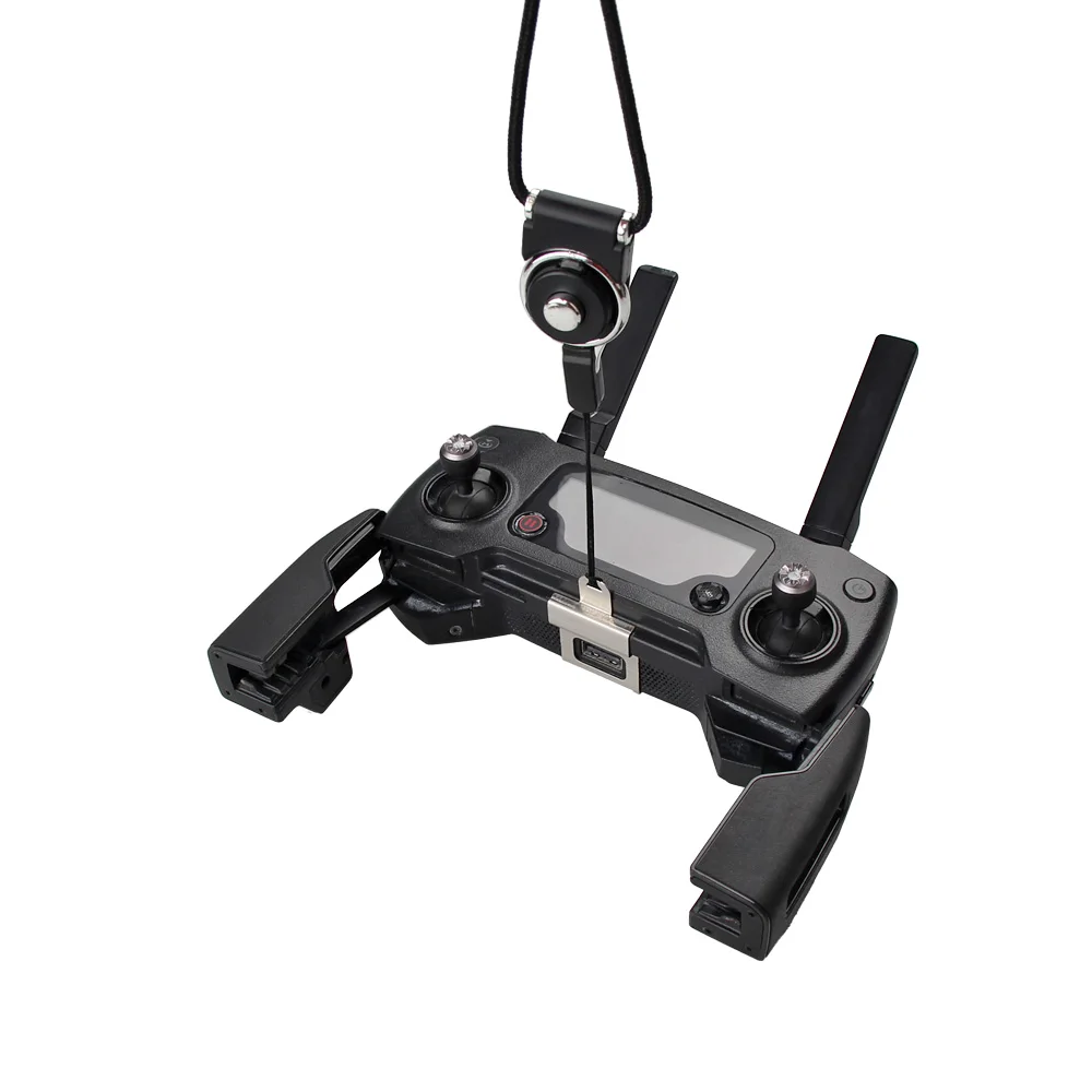 Remote Controller Lanyard Strap Hang Buckle Metal Bracket Shoulder Neck Belt Sling For DJI SPARK  MAVIC Drone Transmitter 1 (10)