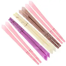 10 шт. Ушная свеча расслабляющий массаж спа лечение воском для удаления ушей Очиститель Ароматерапия Чистка ушей чувство слуха с затычками для ушей