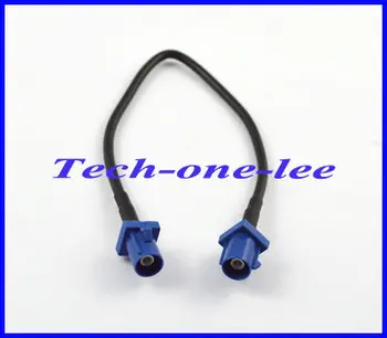 

Free shipping (10pcs/lot) GPS antenna Extension cable Fakra C plug to male plug pigtail cable RG174 15CM