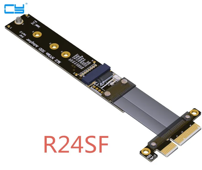 PCIe 4x удлинительные кабели M.2 NVMe SSD адаптер карты Поддержка PCI E 3 0x4 полная скорость