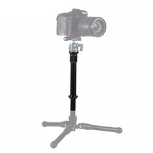 Para câmeras dslr & slr para acessórios da câmera de metal handheld ajustável 3/8 screw screw parafuso tripé montagem monopé extensão rodo