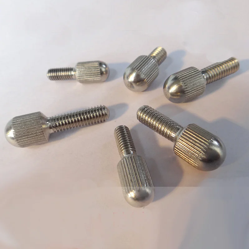 5PcsM5Handtightenscrewknurledheadscrewsadjustment304stainless
