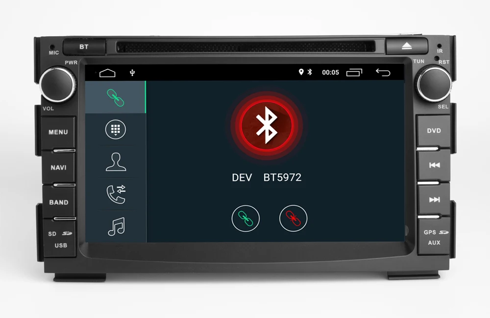 7 дюймовый Android 9 0 четырехъядерный автомобильный DVD GPS плеер для KIA CEED VENGA авто радио