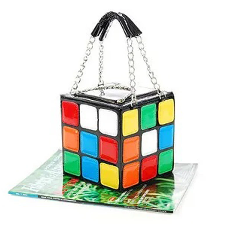 Новые женские сумки Rubik на осень и зиму, маленькие сумки на одно плечо, диагональные женские кошельки с кубиками, мини-сумки