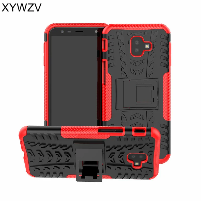 

sFor Samsung Galaxy J6 Plus Case Armor Rubber Hard Back Case For Samsung Galaxy J6 Plus Cover For Samsung J6 Plus J610 Fudnas