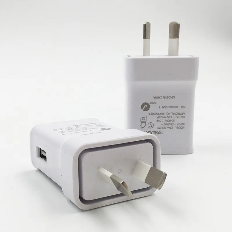 2A AU Plug USB AC power настенное домашнее зарядное устройство адаптер питания для Samsung Galaxy S5/6 Edge для Apple iphone адаптер для Австралии