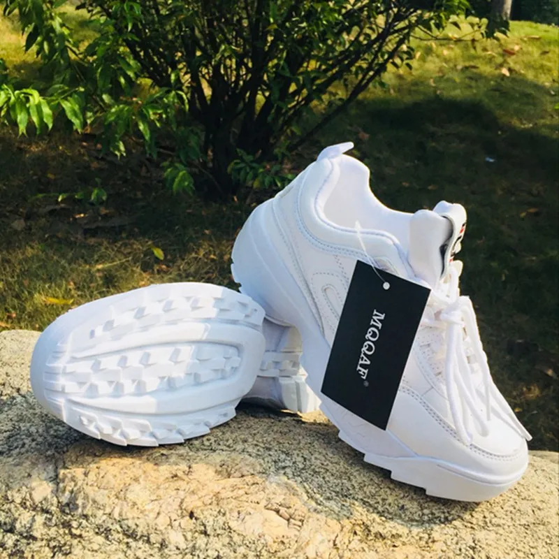 

Fashion 2019 Casual Shoes Woman Summer Comfortable Breathable Women White shoes Female Platform Sneakers Women Chaussure Femme