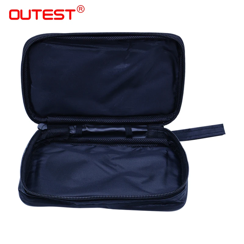 OUTEST сумка для инструментов для цифрового мультиметра набор инструментов черная многофункциональная сумка для инструментов нейлоновая сумка 19,5 мм* 12 мм* 5 мм