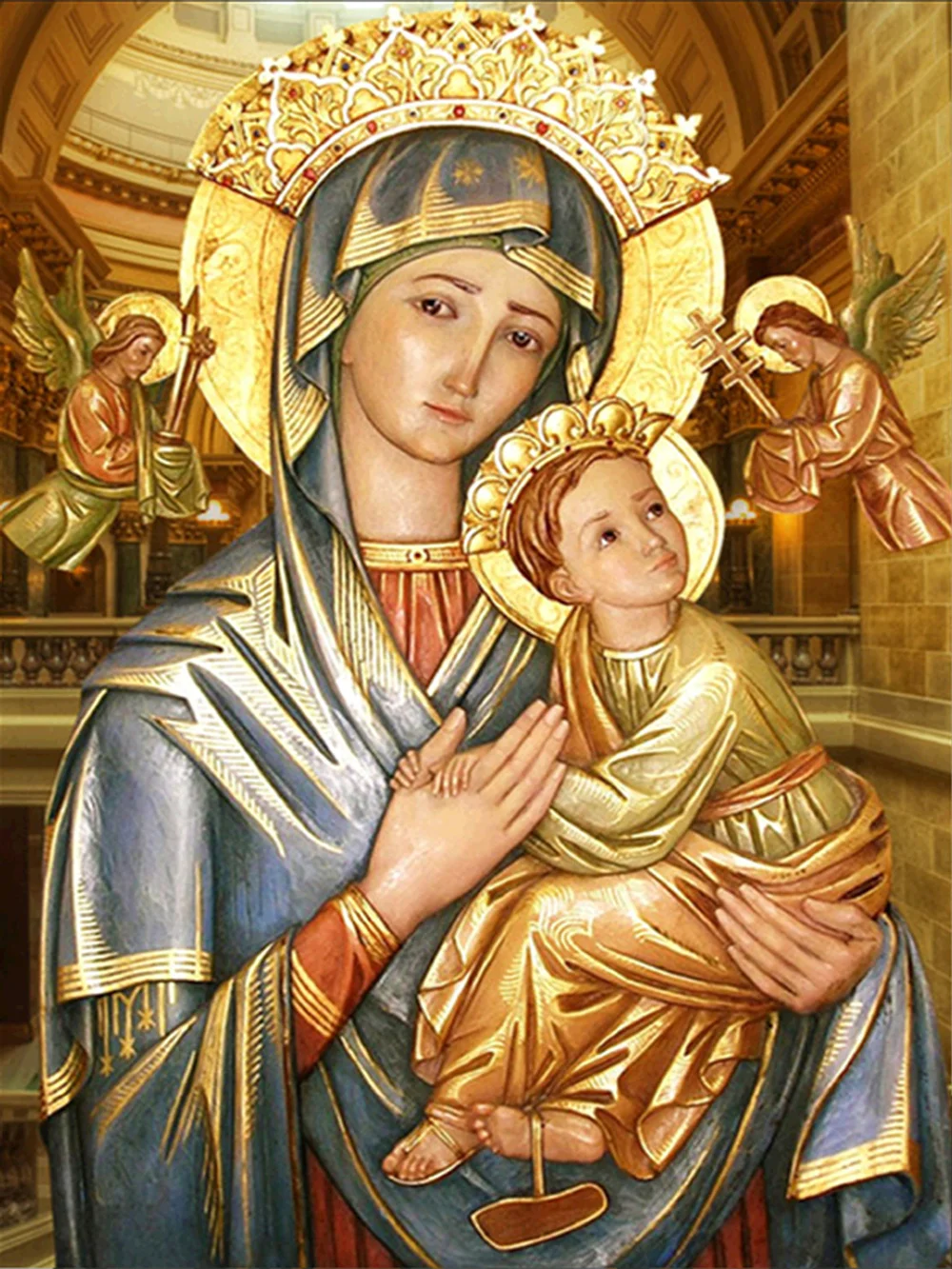 diy 5d diamond painting religious peinture diamant schilderen 5d diy