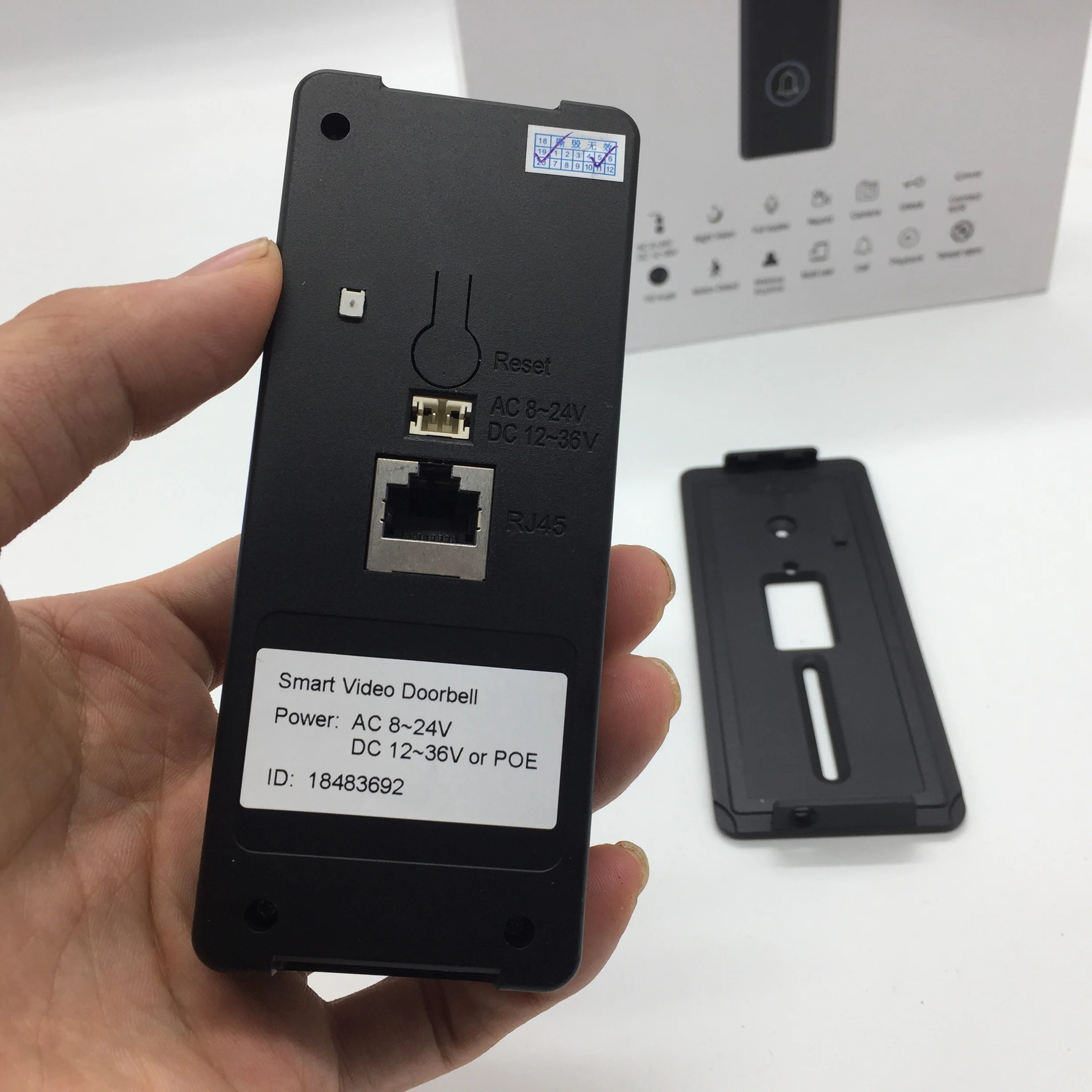 HD 1080P камера Wifi видео телефон двери дверной звонок беспроводной домофон