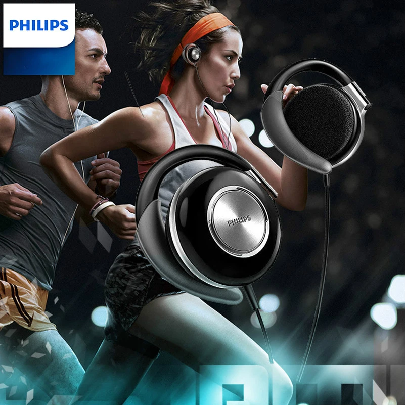 Philips SHS4700 ушные наушники-клипсы удобные черные официальная сертификация