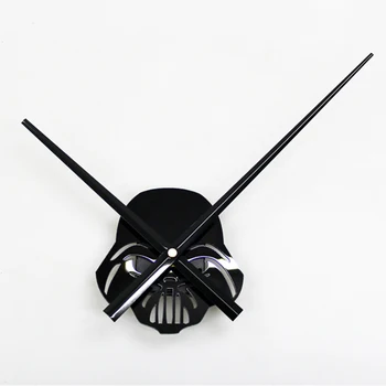 

2017 NEW DIY fashion Star wars mask style Clock face wall clock The quartz wall clock Home decoration clock