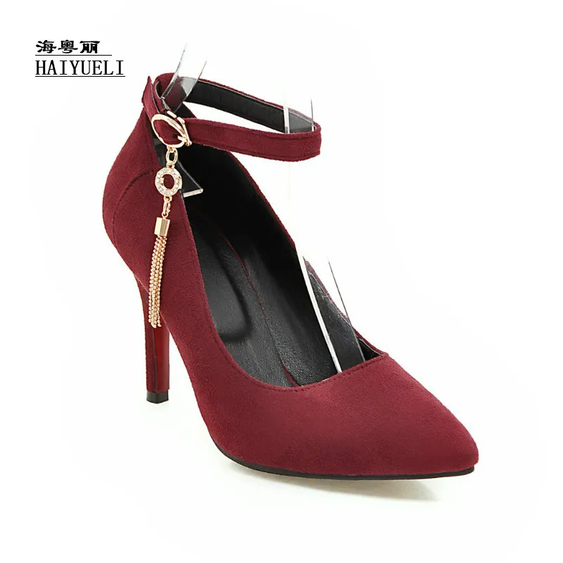 

The New High-heeled Pointed Shoes Sexy Shoes Banquet Shoes