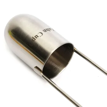 

4.3mm Hold Dia Zahn Dip Type Viscosity Cup 4# Very Precise Ink Viscosity Cup