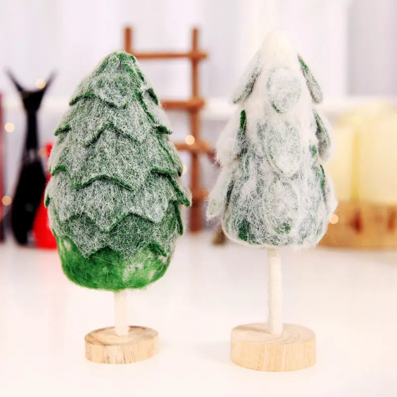 

Christmas Decoration Innovative Wool Felt Bell Christmas Tree Window Decoration Ornaments Window Decoration