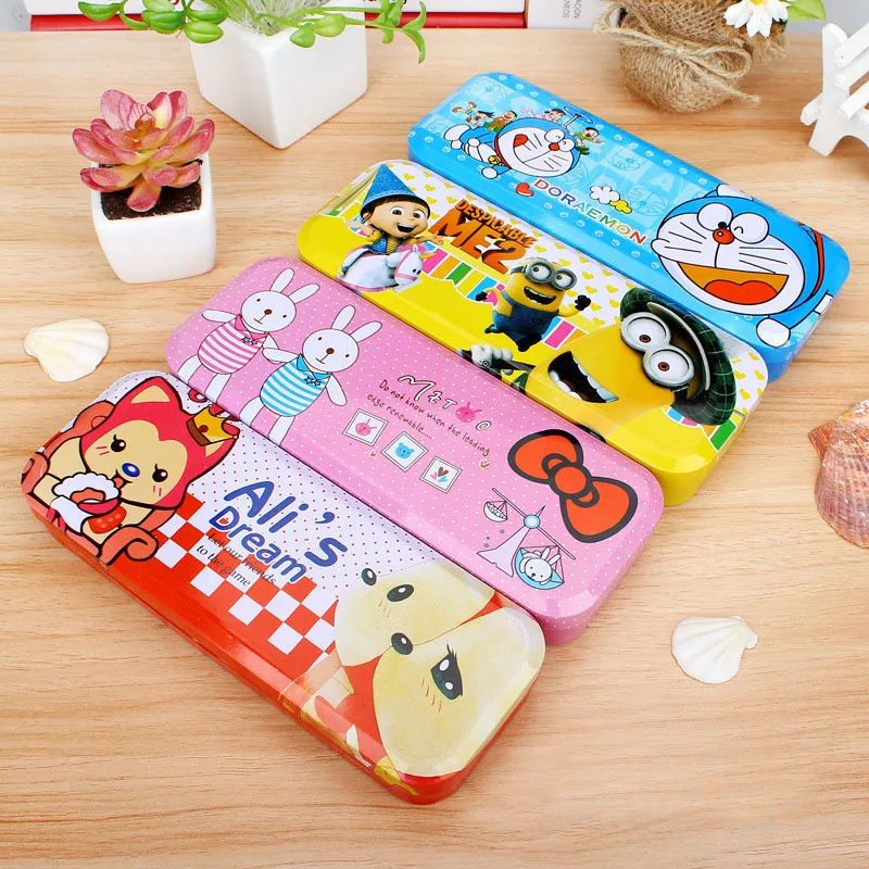 Despicable ME2 Back to School 4 Pcs Stationary Set Eraser Scale Sharpener Pouch
