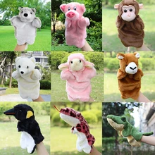 Baby Animal Hand Puppet Marioneta Puppet Dolls Plush Hand Doll Learning Stuffed Toys Marionetes Fantoche Puppets for Hand
