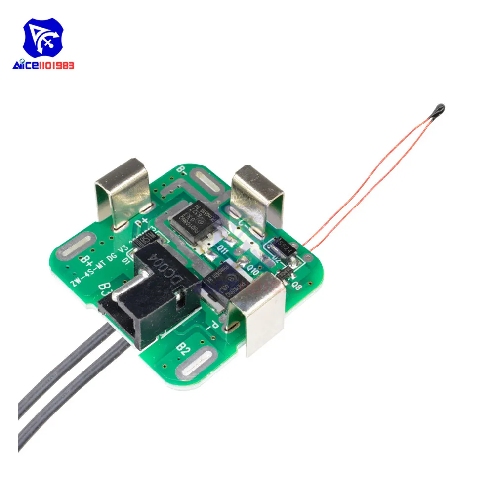 

4S 4 Series Serial 14.8V 16.8V String Lithium Battery Protection Board Module For Power Tools Drill Straight Double Dual MOS