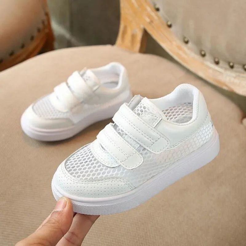

Spring Autumn Hot Sale Boys' Girls' Casual Fashion Flats Single Shoes Breathable Comfortable Genuine Leather Hook Loop Shoes