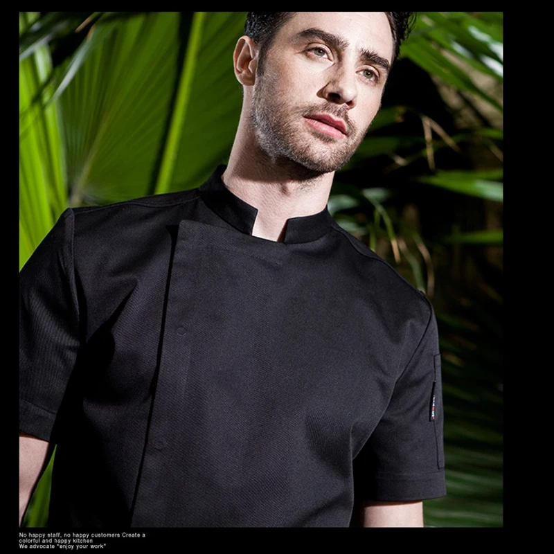 Еда обслуживание с длинным рукавом профессиональный шеф-повара Униформа ресторан отель кухня серый шеф-повара КУРТКА шеф-повара пальто