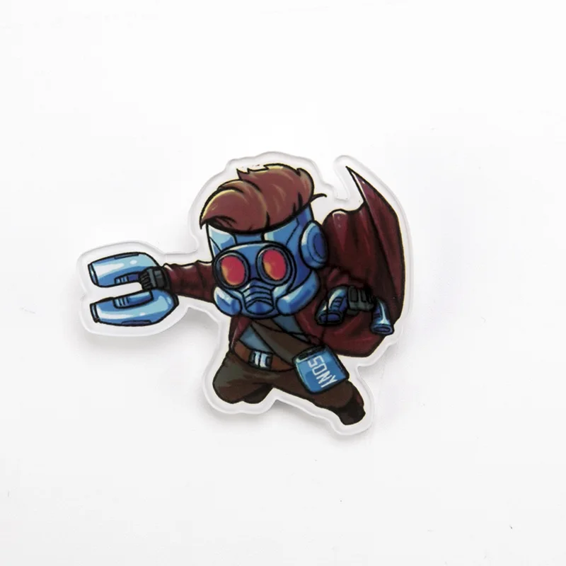 Marvel Badges Avengers Brooch Pins Thor Pin Movie Endgame Jewelry Iron Man Captain America Spiderman Brooches For Women Men Gift