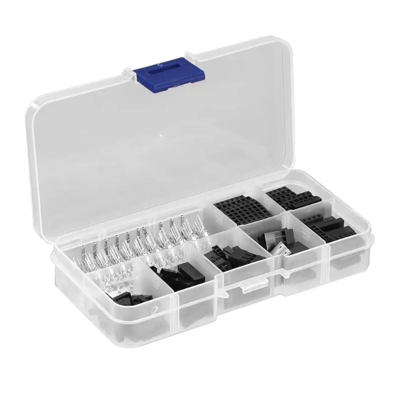 

310pcs 2.54mm Terminal Connector Cable Jumper Wire Pin Header Housing Kit