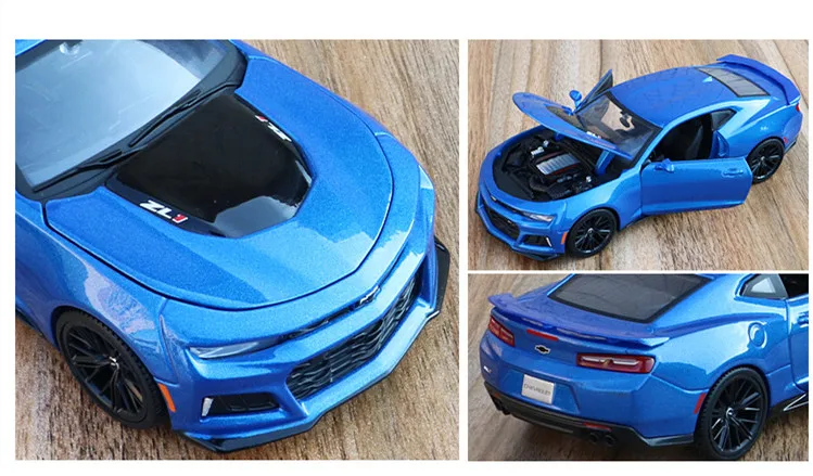 Моделирование 1:24 Шевроле Камаро ZL1 сплав модель автомобиля, расширенная коллекция и подарок модели автомобиля украшения