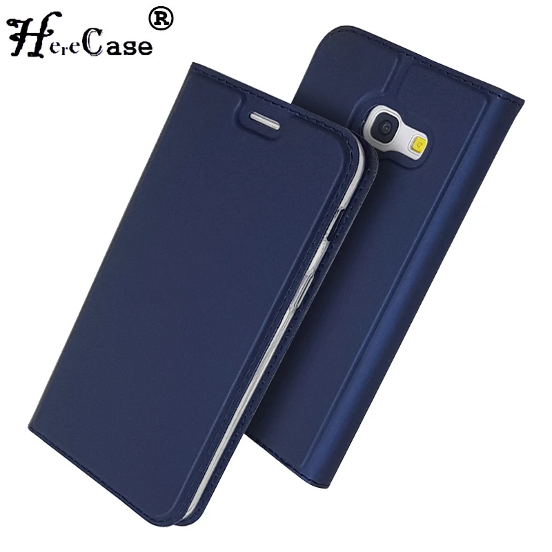 

For Samsung A5 2017 Case Soft PU Stand Book Cover Card Slot Wallet Leather Flip Case For Samsung Galaxy A3 A5 A7 2017 Phone Case