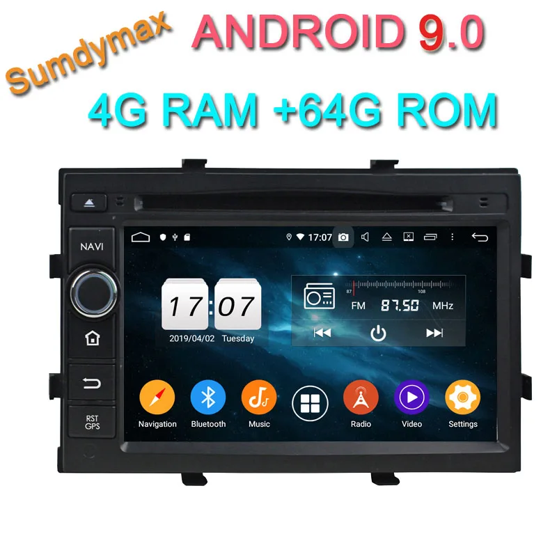 

2din android 9.0 octa core PX5 for chevrolet Cobalt Spin Onix car dvd player with 4G RAM 64G ROM built in wifi bluetooth usb FM