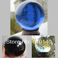 

WBY 3pc ASIAN QUARTZ Clear Crystal Ball Sphere 60mm +stand