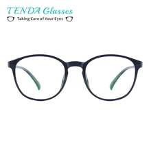 TR90 маленькие очки с полной оправой, женские круглые винтажные очки по рецепту для близорукости, линзы для чтения