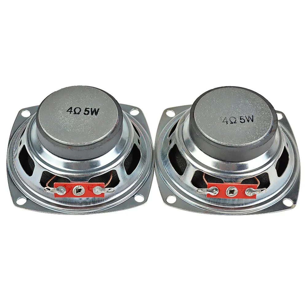 AIYIMA 2Pcs 3 Inch Audio Full Range Speaker 4 Ohm 5W Loudspeaker DIY Portable Bluettoth Multimedia Speaker Home Theater 6