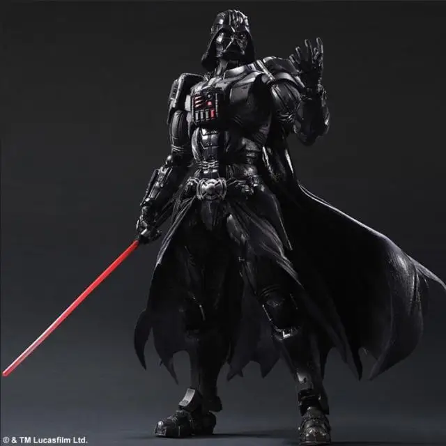 28 см Звездные войны экшн фигурка PlayArts Kai Darth игрушки с Вейдером Коллекция Модель ПВХ Звездные войны, Вейдер Play arts Kai