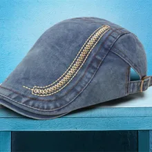 Кепка унисекс на плоской подошве-Женская и Мужская Ретро хлопковая кепка для газетчика, кепка таксиста для гольфа для вождения XXL M0208