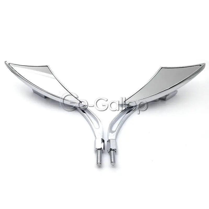 

Chrome Blade Motorcycle Rearview Mirrors For Harley Dyna Sportster Softail Touring Electra Glide Street Bob Cruiser Chopper