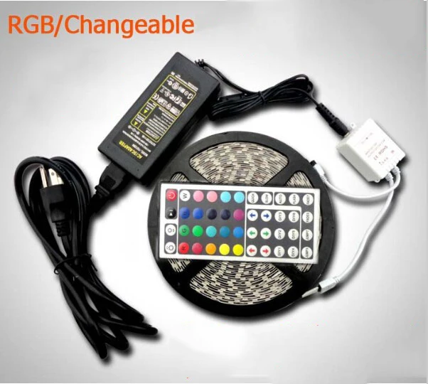 Светодиодная лента горячая Распродажа SMD 5050RGB яркое освещение суперсветильник