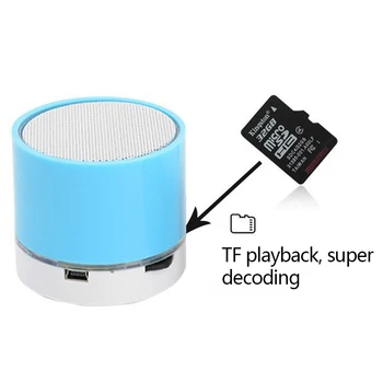 

Portable Bluetooth Speaker Lightweight Mini Speaker for Shower Room Bike Car GDeals