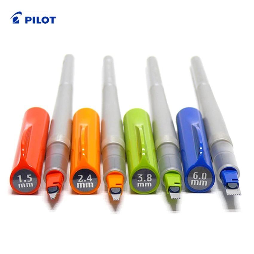 1pcs Japan Pilot Parallel Fountain Pen FP3-SS 1.5 2.4 3.8 6.0mm Duckbill  Special Art Font English Calligraphy Pen Art Stationery - AliExpress