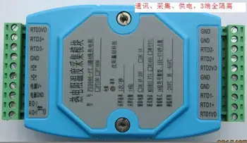 

3 way 2/3/4 line thermal resistance input PT100/1000 temperature acquisition module