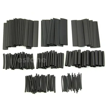 

C18 150pcs Assortment Heat Shrink HeatShrink Tubing Tube Sleeving Wrap Wire