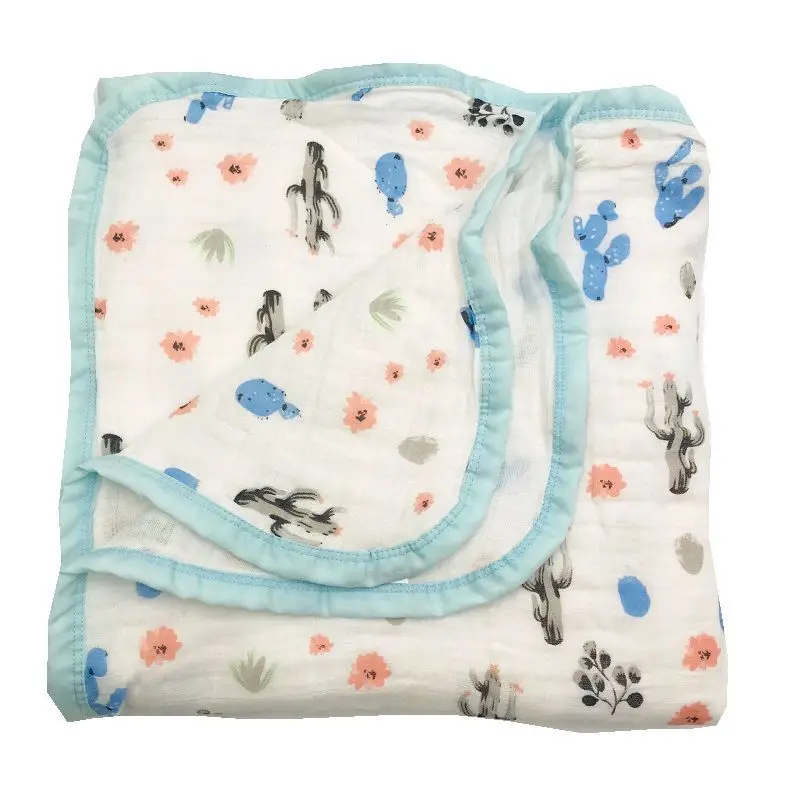 Четыре/шесть слоев хлопок одеяло пеленки для новорожденного младенца муслин одеяло пеленание ребенка супер удобные постельные принадлежности одеяло s - Цвет: xianren