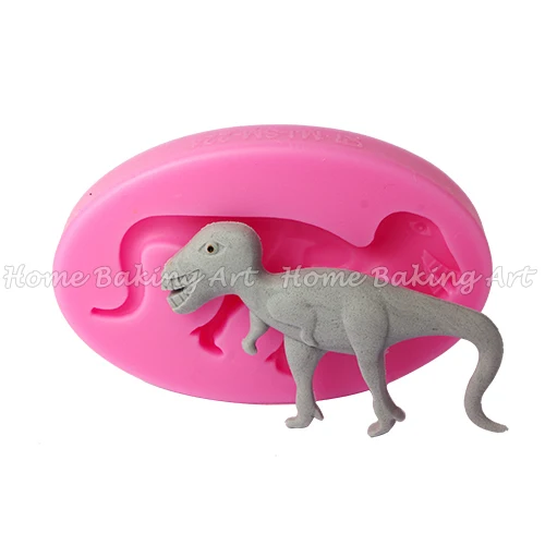 dinosaur design silicone 3D cake decoration mold Most popular cupcake