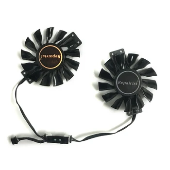 

2pcs/set GTX 950 GPU cooler PLA08015s12HH graphics card cooling fan for MAXSUN GTX950 2g VGA Video Card Cooling