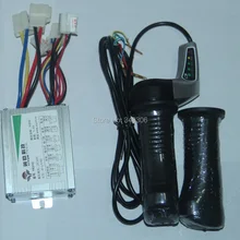 24 В 500 Вт щеткой контроллер электрический самокат дроссельной поворотной Ручки рулевые для мотоциклов Мощность Дисплей Электрический велосипед скутер изменение запасные части