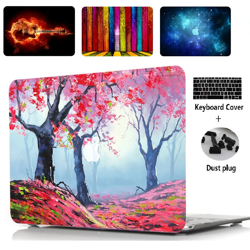 

POSEIT For MacBook Air 11 12 13 Pro 13 15 2016 Frosted Matte Hard Case Cover +Keyboard for MacBook Pro 13.3 15.4'' with Retina