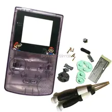 Zuczug Популярный бренд ясно Pueple не поцарапать Корпус Limited Экран объектив с Пуговицы forgbc gameboycolor портативной консоли крышка