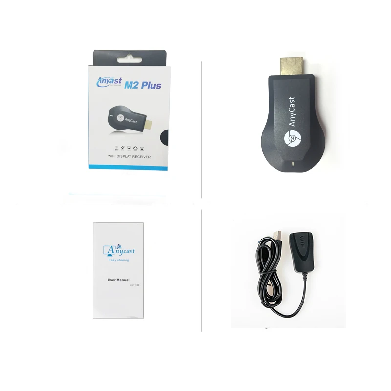 HFLY anycast M2 plus tv stick android wifi адаптер hdmi ключ Поддержка DLNA Airplay dlna mirascreen 1080P|SmartTV-стики и