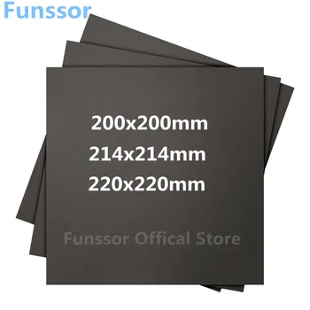 

5pcs*wanhao i3 3D printer bed printing sticker build plate tape Reprap Super 3D Printing Build Surface 200/214/220mm