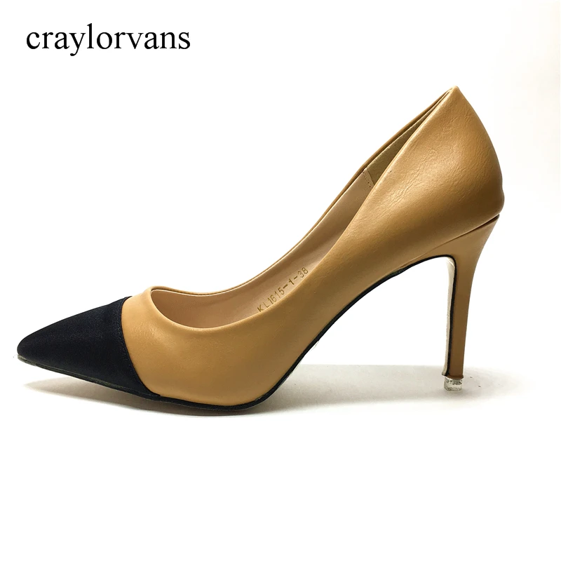 GU01 Woman brand High Heel Pumps Sexy Black High Heels Pointed Toe Women Shoes Brand Patent Leather Wedding Shoes For Women bonjomarisa 2018 summer brand sexy women mules print patent leather pumps crystal high heels party wedding shoes woman