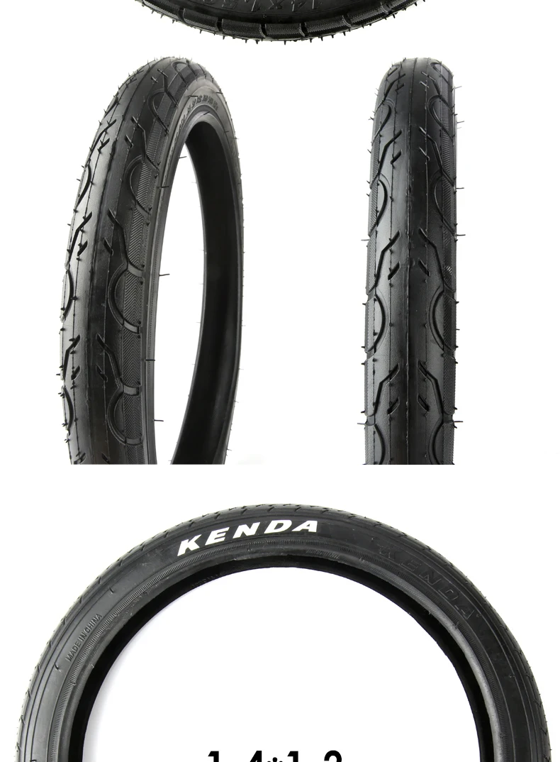 Оригинальная KENDA K193 slick велосипедная шина 14*1,5 шины для велосипеда BMX Pneu Bicicleta шины велосипеды pairts аксессуары